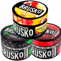 Бестабачная смесь BRUSKO Zero - Яблоко с Мятой 250 гр