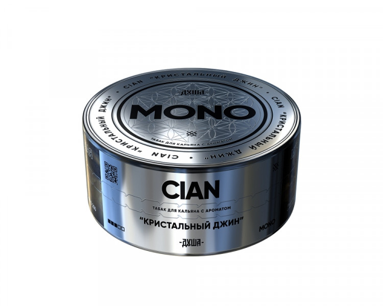Табак Душа MONO - Cian (Кристальный джин) 25 гр