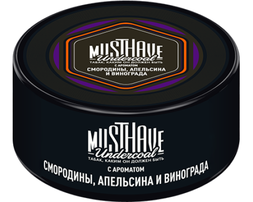 Табак MustHave - Смородина, апельсин, виноград 125 гр