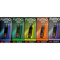 Одноразовая электронная сигарета Fummo GTS 18000 - Земляника